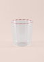 Hermia Vasos de Vidrio Rosa 300 ml